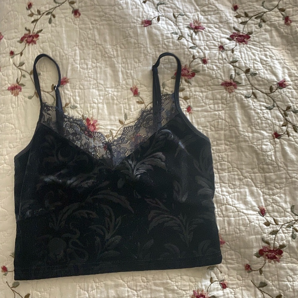 Velour Crop Top <3